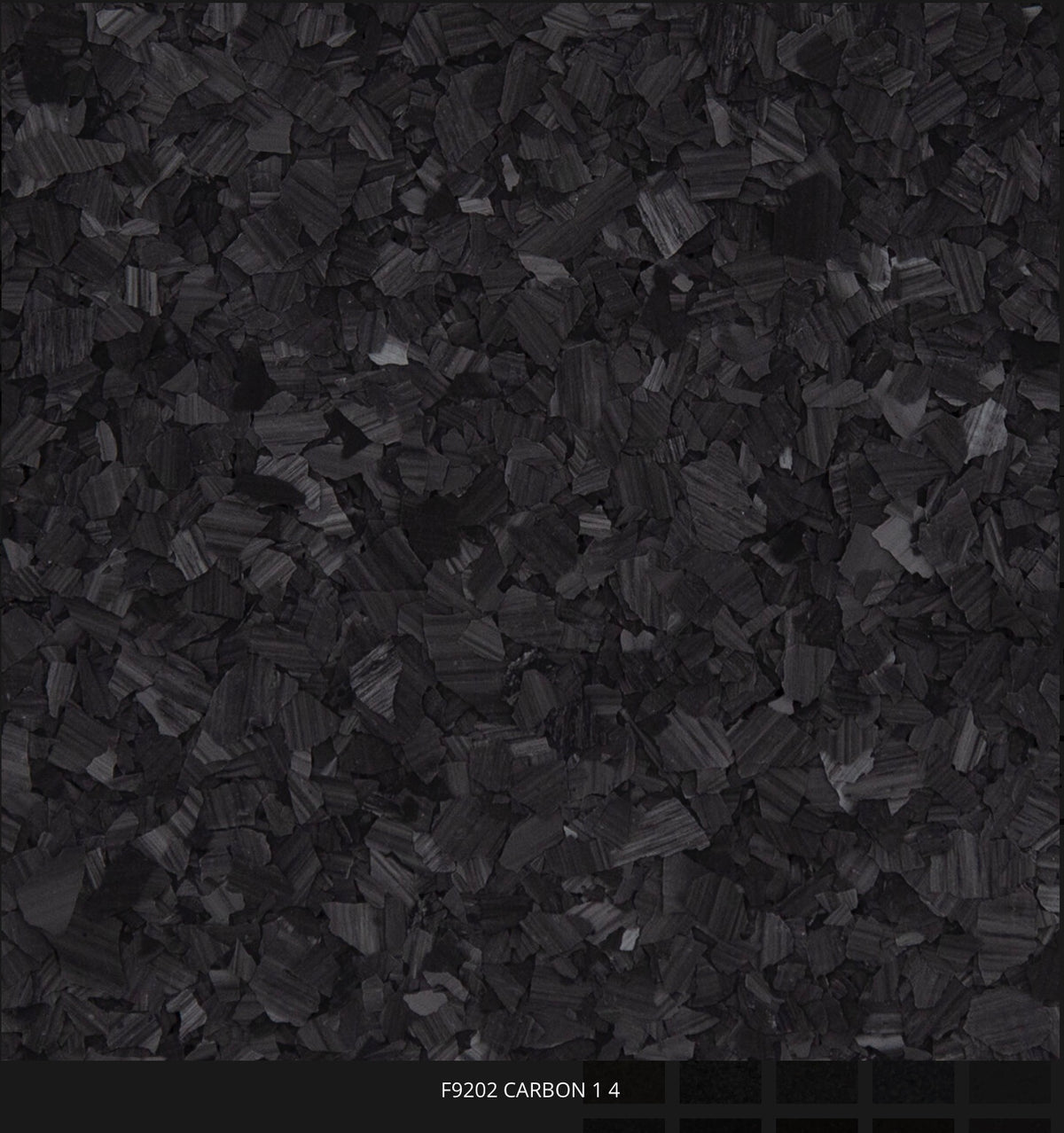 Carbon Vinyl Flakes – 1/4” (40 Pounds)