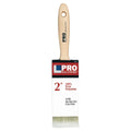 2" Pro Solutions Polyester Flat Paint Brush (Beavertail Handle) (12 Pack)