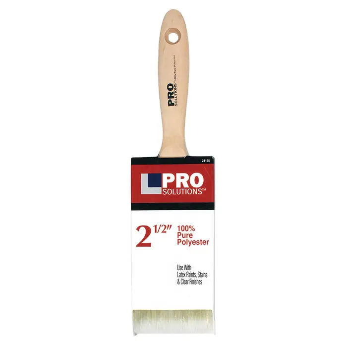 PRO Solutions™ 2-1/2" 100% Pure Polyester Paint Brush (12 Pack)