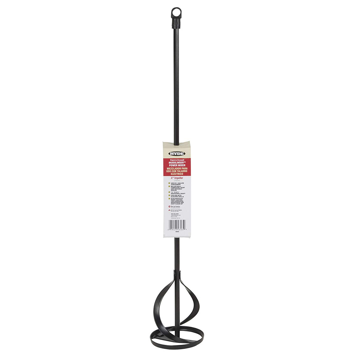 23-1/2" Hyde Mudslinger 5 Gallon Power-Driven Mixer