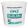 5 Qt Encore 1045181 Mix 'N Measure Solvent Resistant Container
