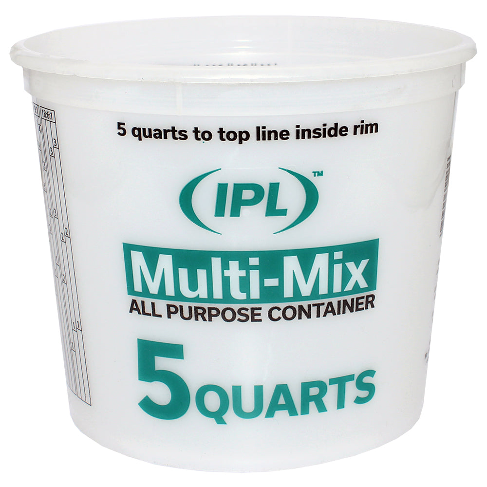 5 Qt Encore 1045181 Mix 'N Measure Solvent Resistant Container