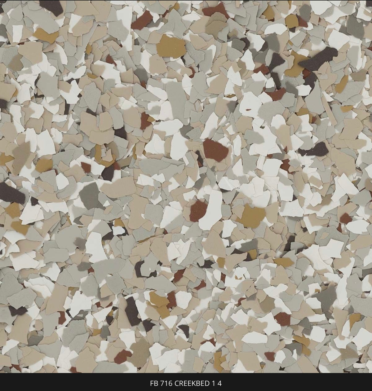 Creekbed Vinyl Flakes – 1/4” (40 Pounds)