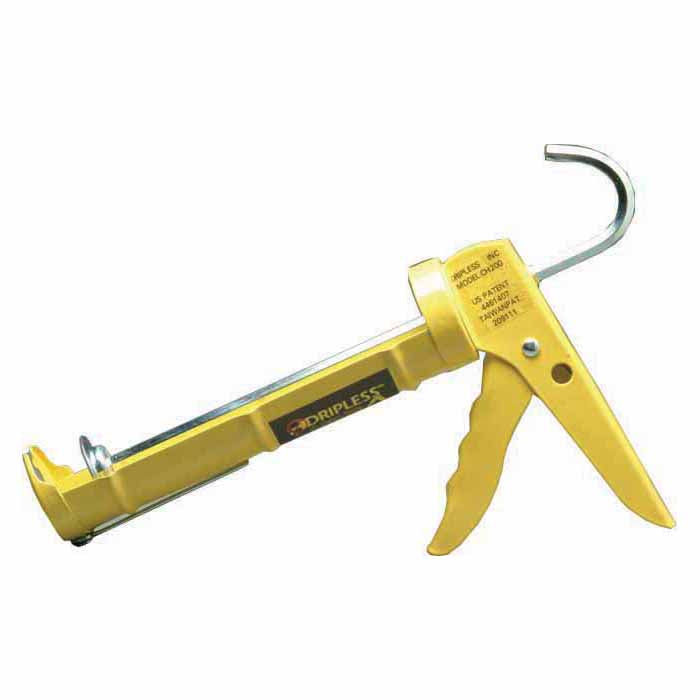 Dripless CH200 1/10 Gal Contractor Grade Cradle Hex Rod Caulk Gun