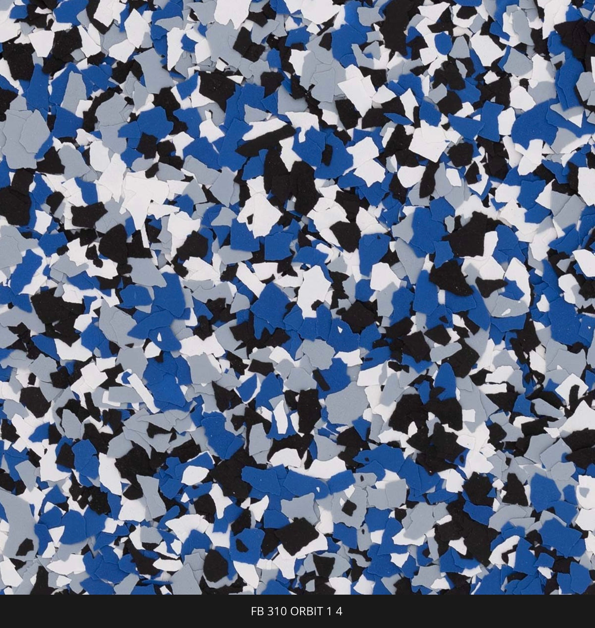 Orbit Vinyl Flakes – 1/4” (40 Pounds)
