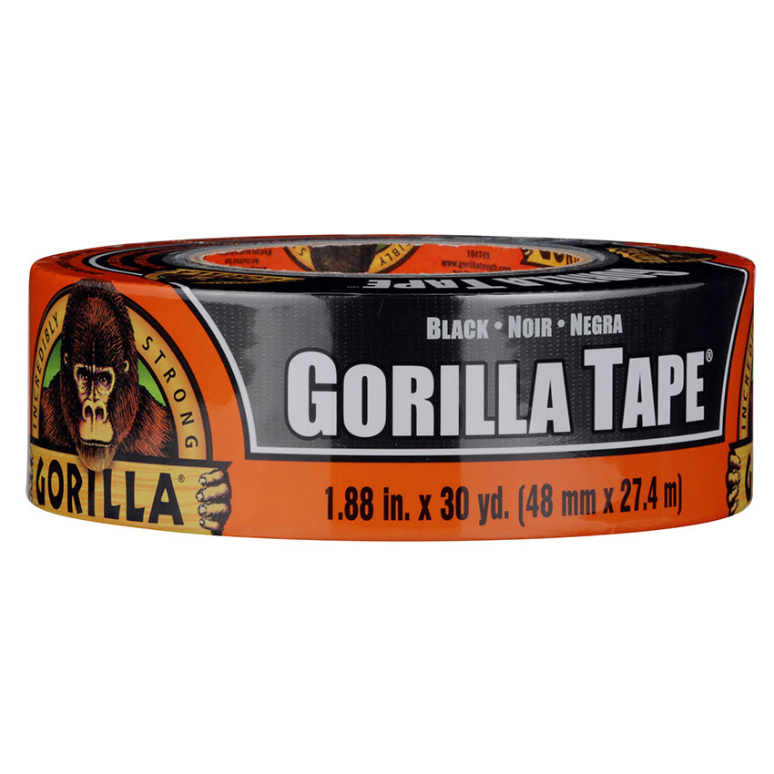 Gorilla Black Duct Tape 1.88" x 30 Yds