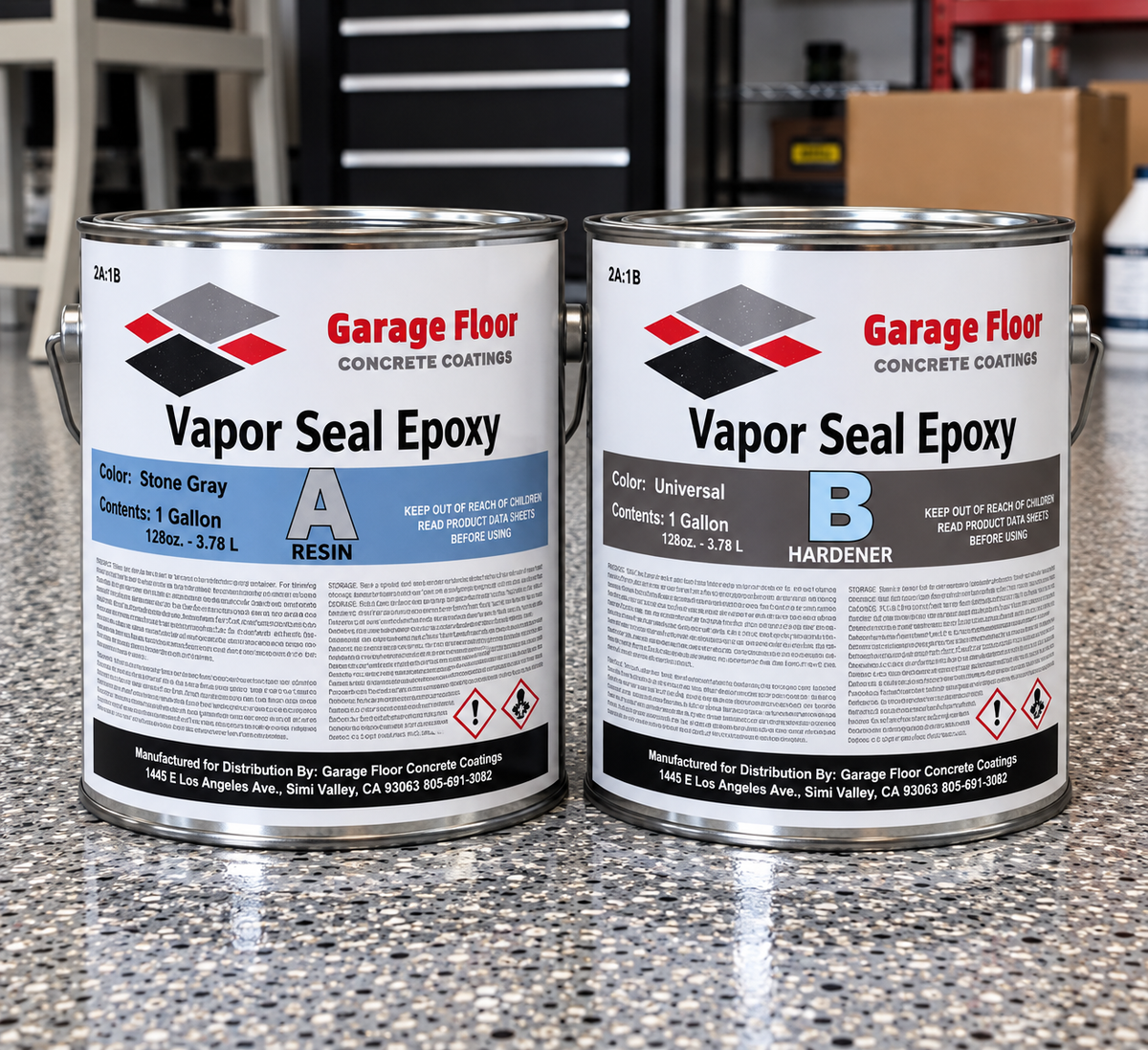 Vapor Seal Primer – Advanced Moisture Protection - Clear & Tintable (3 Gallon Kit)