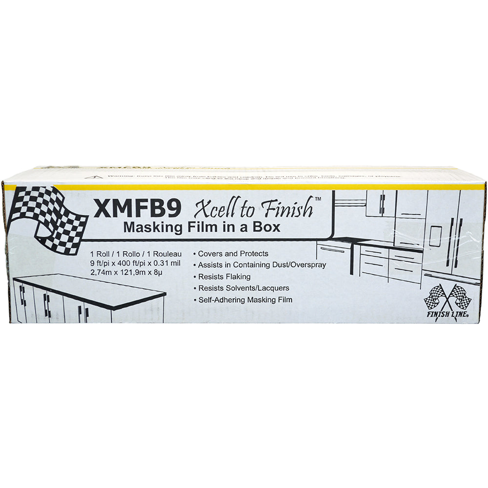 9' x 400' IPS XMFB9 Finish Line Painter's Plastic