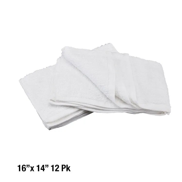 Simpli-Magic 79170 Commercial White Shop Towels (20-Pack)