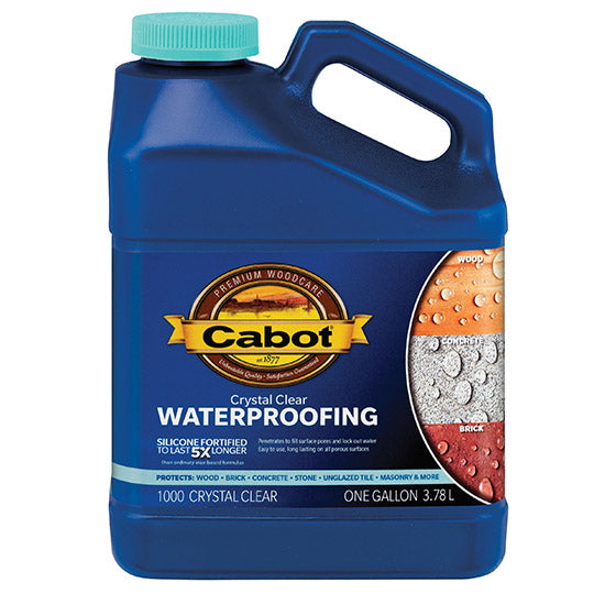 1 Gal Cabot 1000 Crystal Clear Waterproofing Sealer